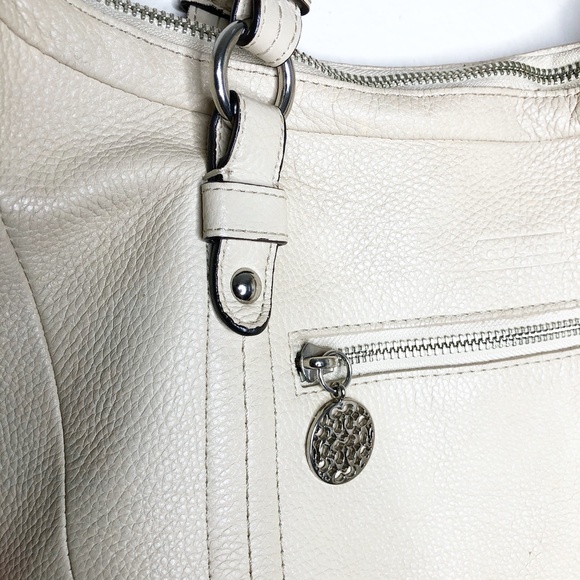Coach Alexandra Convertible Leather Hobo Handbag - Picture 6 of 11